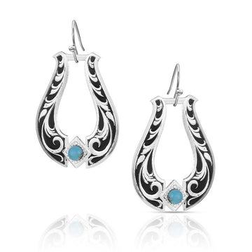 Montana Silversmith Callie's Turquoise Trail Earrings